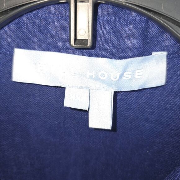 Hill House Navy Blue The Lily Shirt Dress XX-Small - Picture 3 of 5